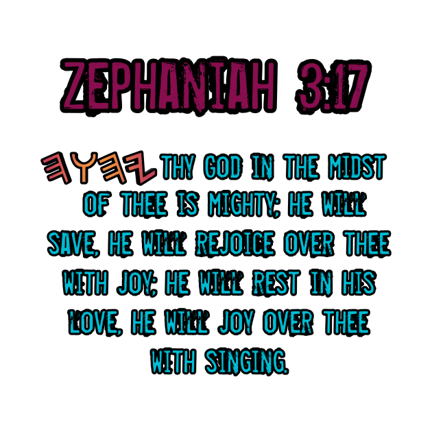 Zephaniah 3:17 by Yachaad Yasharahla