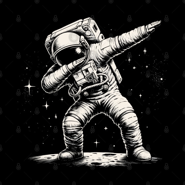 Dabbing Astronaut by Yopi