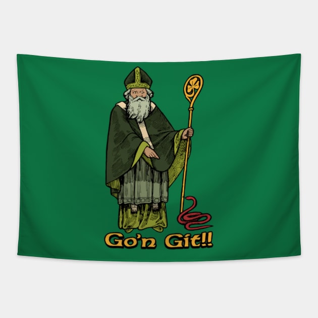 Go'n git st patrick Tapestry by Angelavasquez