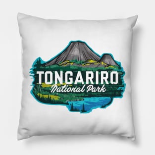 Tongariro National Park New Zealand Pillow