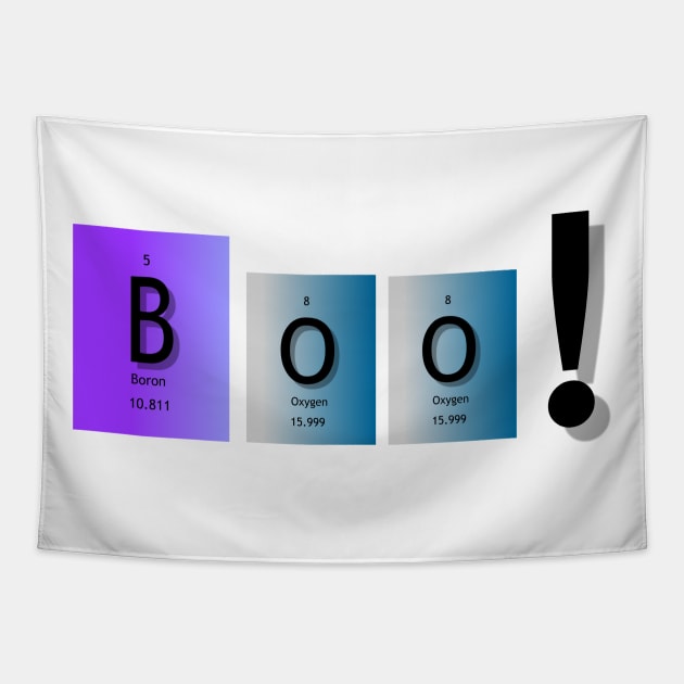 Boo period table elements Tapestry by MiljanaVuckovic