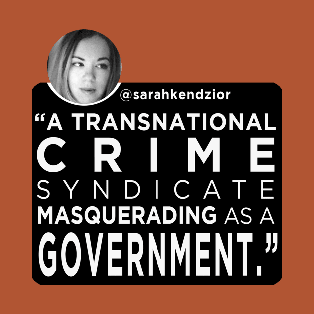 Sarah Kendzior Crime Syndicate by art2resist