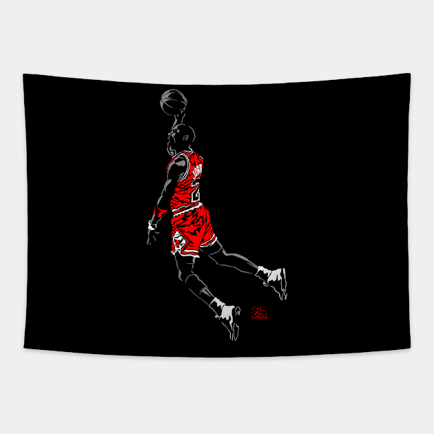 MJ23 Tapestry by salohman