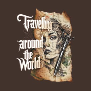 TRAVELLING AROUND THE WORLD T-Shirt