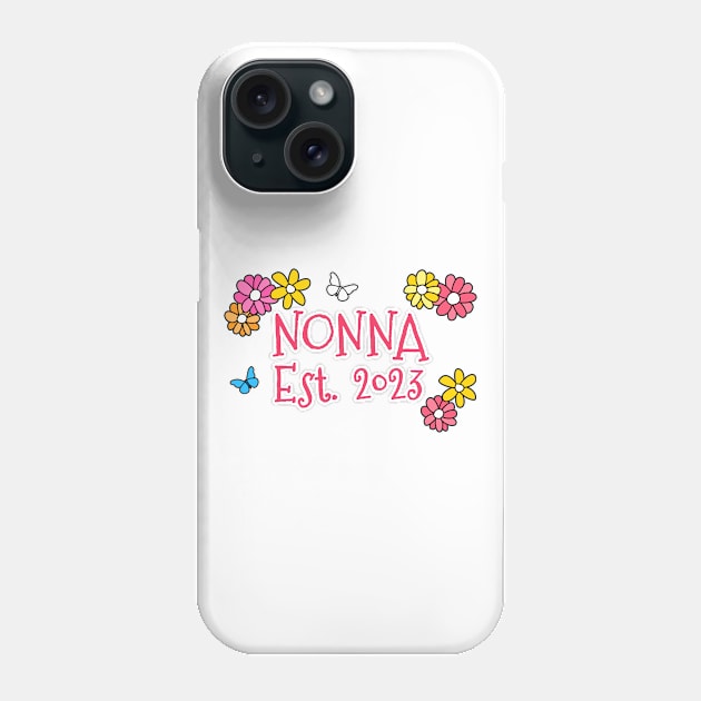 Nonna Est 2023 Mother's Day Mothering Sunday Phone Case by doodlerob