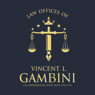 Law Offices Of Vincent L Gambini, Representing Yutes Since 1992 T-Shirt