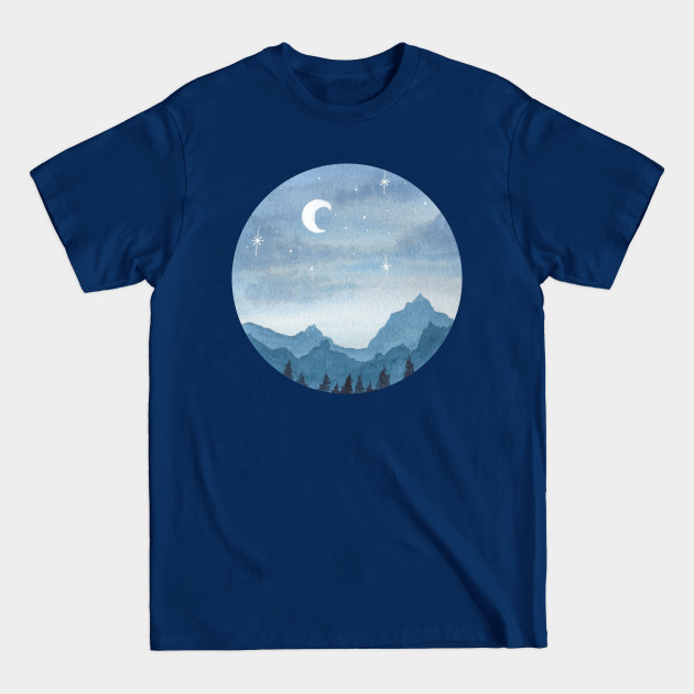 Watercolor mountains - Watercolor Mountains - T-Shirt