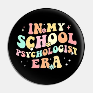 In My School Psychologist Era Retro Back To School Pin