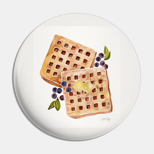 Waffles Pin by CatCoq