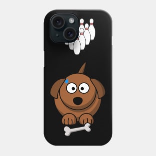 SCARY BOWLS DOG Phone Case