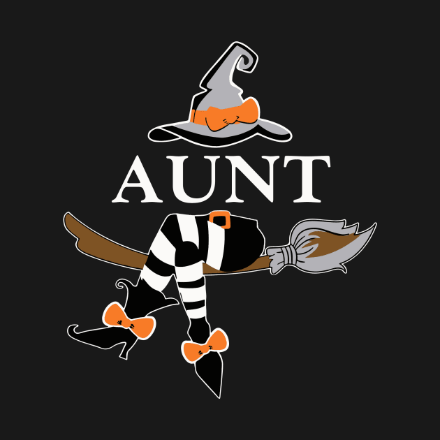 aunt witch halloween by Shirtigator