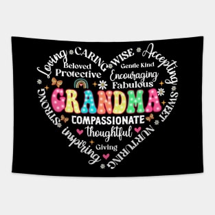 Retro Grandma, Nana, Blessed Mom, Nana Life, Mother's Day Tapestry