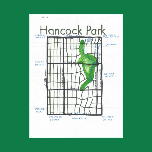 Hancock Park by PendersleighAndSonsCartography