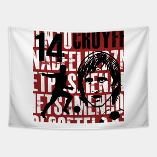 Cruyff, the best Soccer Player in the World Tapestry