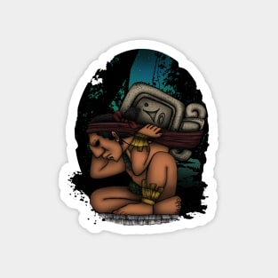 Mayan God Magnet