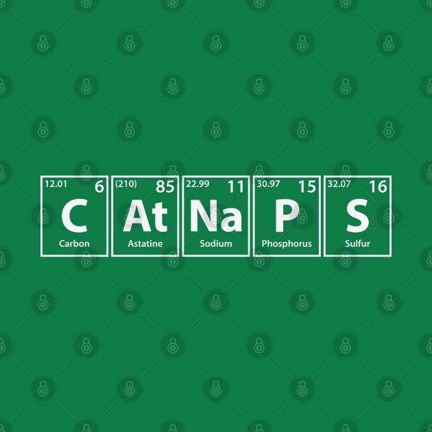 Catnaps (C-At-Na-P-S) Periodic Elements Spelling by cerebrands