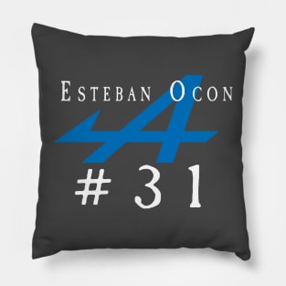 esteban ocon F1 Driver Pillow