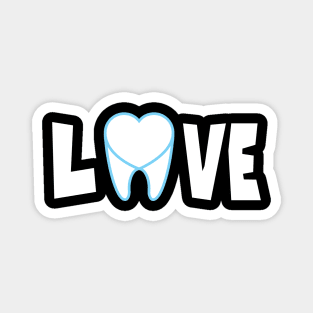 Love a Dentist, Dentist Gifts For Dentist, Dental Hygienist, Dental Assistant Gifts Magnet