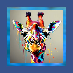 rainbow giraffe T-Shirt