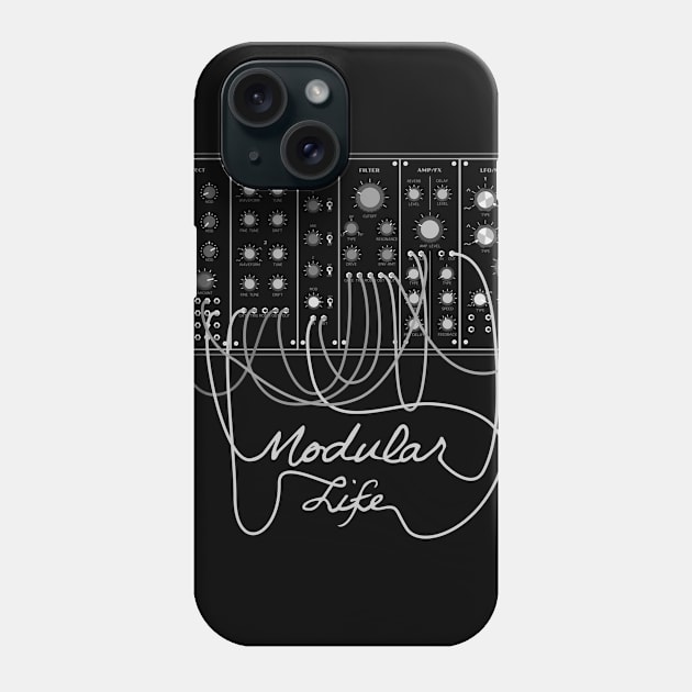 Modular Synthesizer Player Phone Case by Mewzeek_T