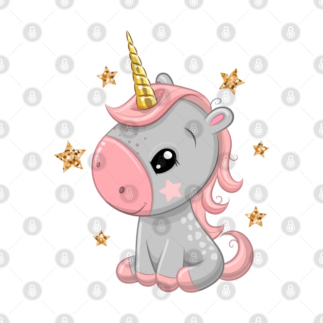 Cute unicorn. Very beautiful design for kids. by Reginast777