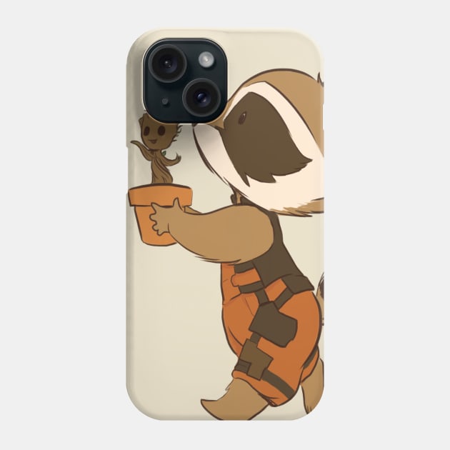 lets explore the galaxy Phone Case by HollieBallardArtist