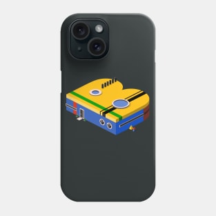 Isometric Letter B - Isometric House Phone Case