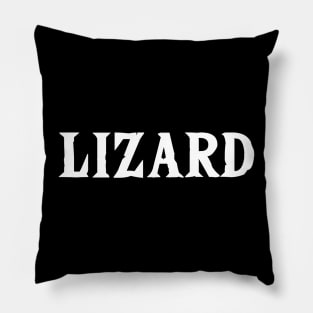 Lizard Pillow