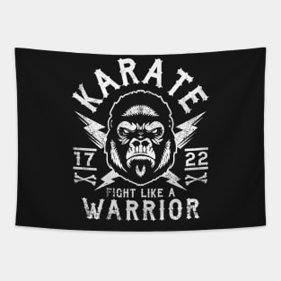 KARATE - FIGHT LIKE A WARRIOR Tapestry