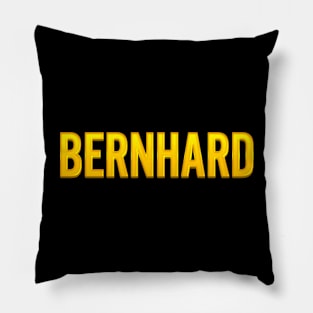Bernhard Name Pillow