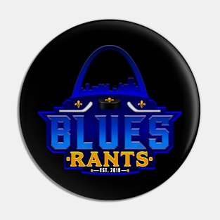 Blues Rants Pin