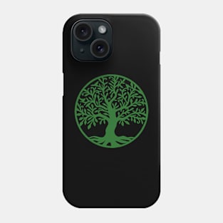 Green Tree of Life Phone Case