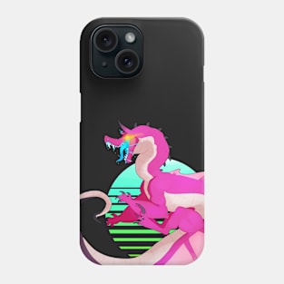 Neon Dragon Phone Case