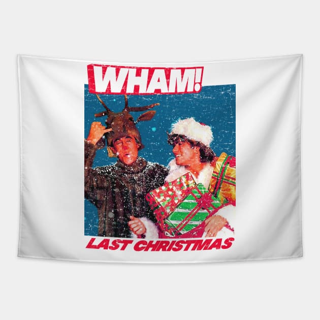 wahm! Last Christmas Tapestry by Gummy Store