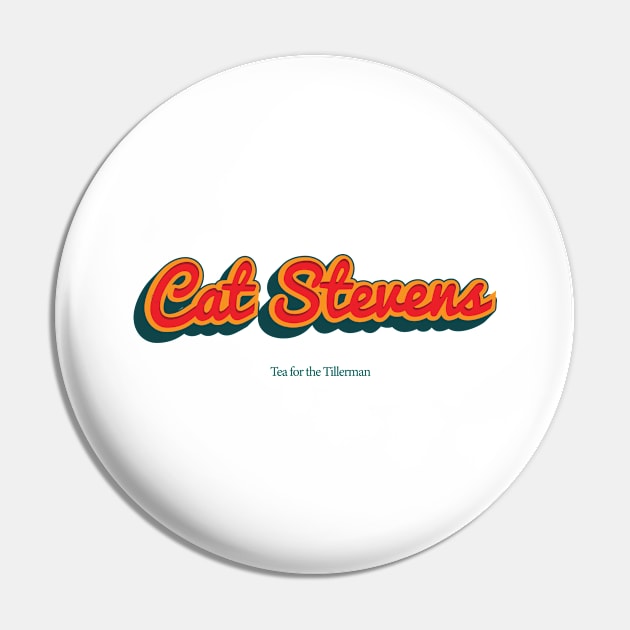 Cat Stevens Pin by PowelCastStudio