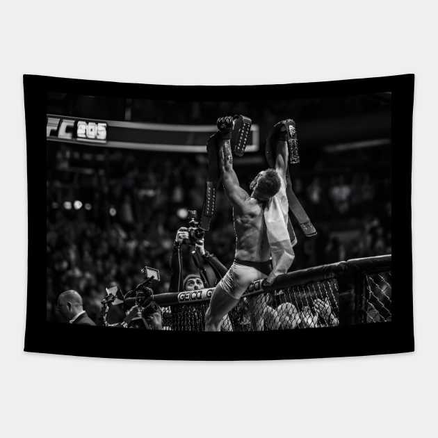 Connor McGregor - UFC Champion Tapestry by Fit-Flex