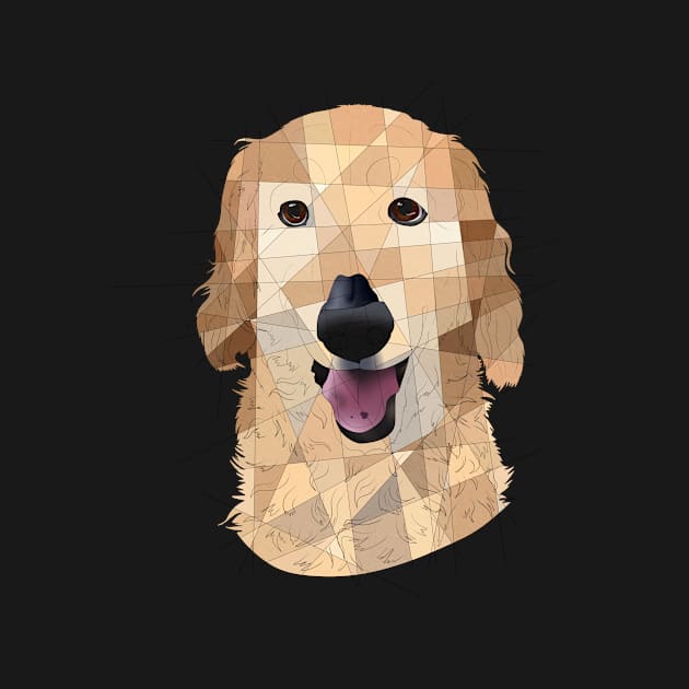 Golden Retriever by Blacklightco