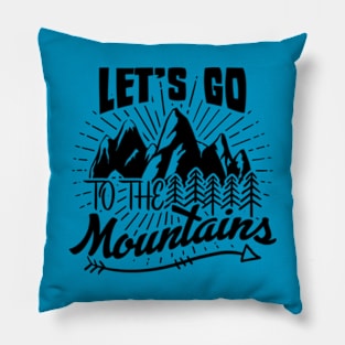 Motivational Mountains Pillow