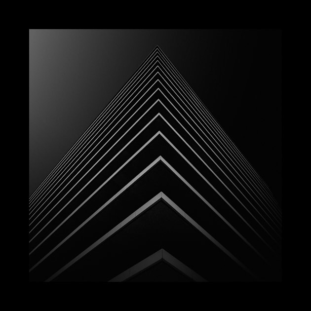 Pyramid Abstract by MaiKStore