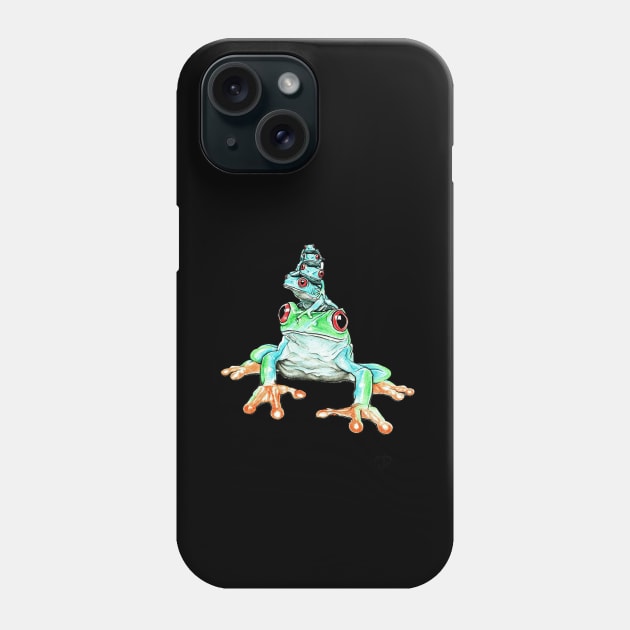 Frogy Phone Case by tristan.r.rosenkreutz