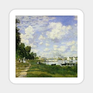 The basin at Argenteuil (Monet) Magnet