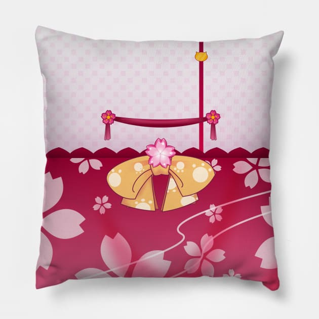 Hololive JP Sakura Miko Pillow by naderu