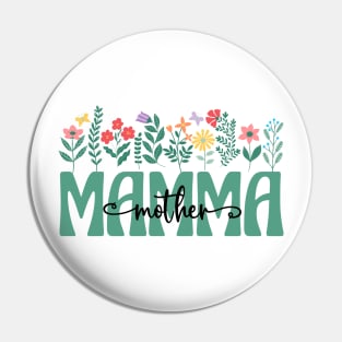 Norwegian Mom Mamma Pin