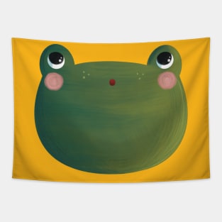 Surprised frog Tapestry