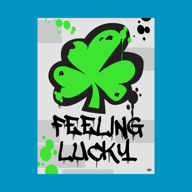 Feeing Lucky Graffiti Style by Rob Smid Designs