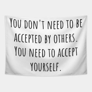 Accept Yourself Tapestry