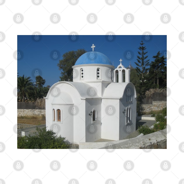 Small church in Paros by Parafull