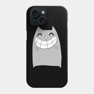 happy cat and happy to see you Phone Case