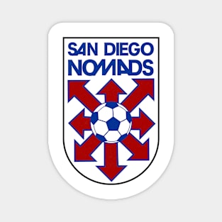 Classic San Diego Nomads Soccer Magnet
