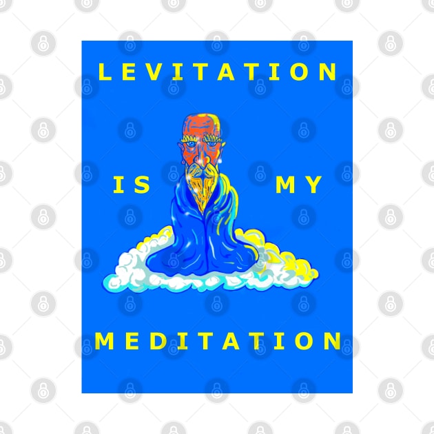 Levitation is my Meditation by DMcK Designs